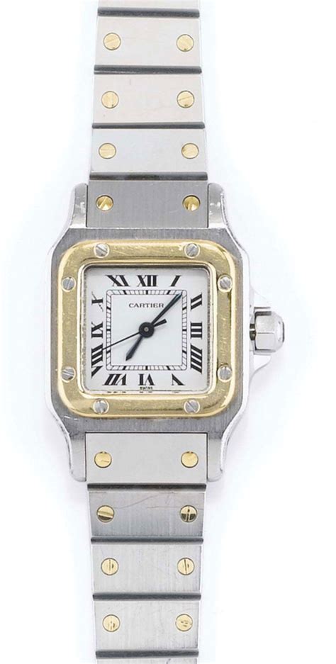 cartier santos acc oro|santos de cartier watch.